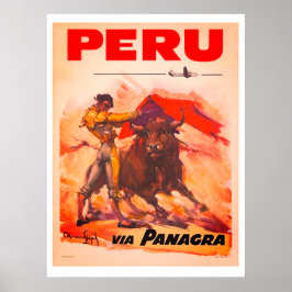  reisposter Peru Poster