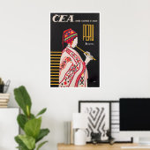 Reisposter Peru Vintage Peruviaanse Kunst Afdruk Poster (Thuiskantoor)