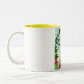 Reisposter Peru Zuid-Amerika cartoon Tweekleurige Koffiemok (Links)