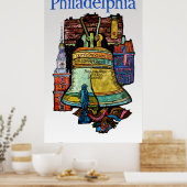 Reisposter Philadelphia Poster (Keuken)