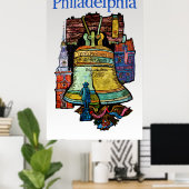 Reisposter Philadelphia Poster (Thuiskantoor)