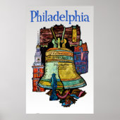 Reisposter Philadelphia Poster (Voorkant)