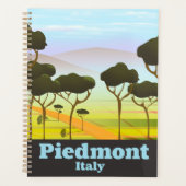 Reisposter Piemonte Italië Planner (Voorkant)