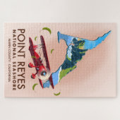 reisposter Point Reyes National Seashore. Legpuzzel (Horizontaal)