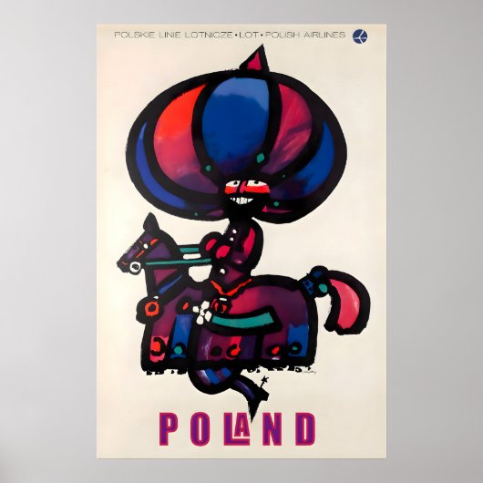 Reisposter Polen Poolse Kunstprint Poster (Voorkant)