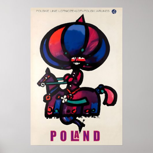 Reisposter Polen Poolse Kunstprint Poster (Voorkant)