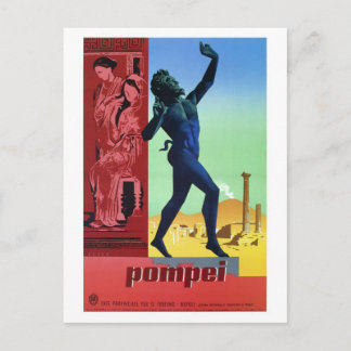  reisposter Pompeii Briefkaart
