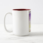 Reisposter Powderhorn Colorado Tweekleurige Koffiemok (Links)