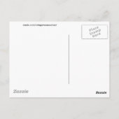 reisposter Praag Briefkaart (Achterkant)