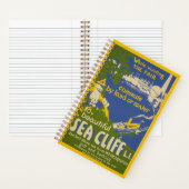 Reisposter Promoting Zee Cliff, Long Island 2 Notitieboek (Binnen)