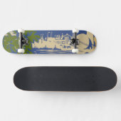 Reisposter Promoting Zee Cliff, Long Island 2 Persoonlijk Skateboard (Horizontaal)