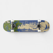 Reisposter Promoting Zee Cliff, Long Island 2 Persoonlijk Skateboard (Horizontaal)