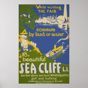 Reisposter Promoting Zee Cliff, Long Island 2 Poster