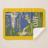 Reisposter Promoting Zee Cliff, Long Island 2 Sherpa Deken (Voorkant (horizontaal))