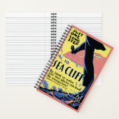 Reisposter Promoting Zee Cliff, Long Island Notitieboek (Binnen)