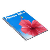 Reisposter Puerto Rico Flor de maga Notitieboek (Rechterzijde)