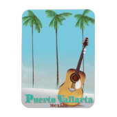 Reisposter Puerto Vallarta Mexico Magneet (Verticaal)