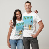 Reisposter Puerto Vallarta Mexico T-shirt (Unisex)