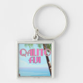 Reisposter Qalito Fiji Sleutelhanger (Voorkant)