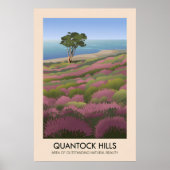 Reisposter Quantock Hills AONB Poster (Voorkant)