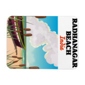 Reisposter Radhanagar Beach India Magneet (Horizontaal)