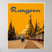 Reisposter Rangoon Poster (Voorkant)
