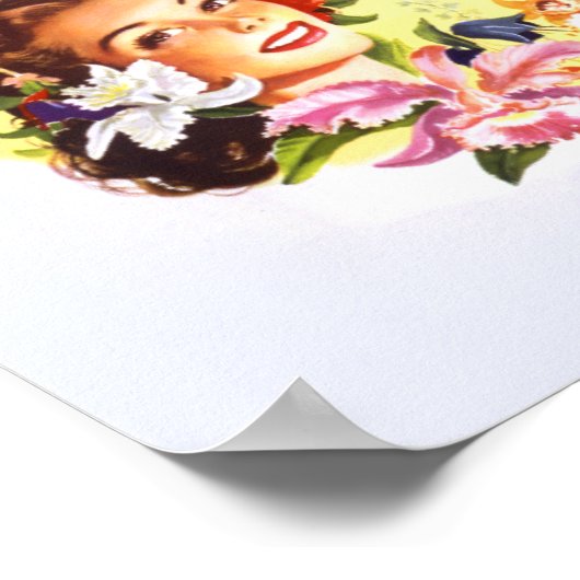 Reisposter Retro voor Argentinië Poster (Hoek)