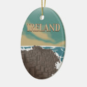 Reisposter Reuzenpad Ierland Keramisch Ornament (Links)