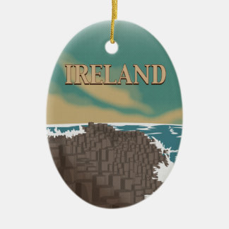 Reisposter Reuzenpad Ierland Keramisch Ornament