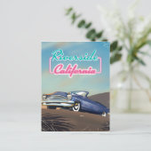 Reisposter Riverside California Briefkaart (Staand voorkant)
