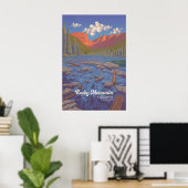 Reisposter Rocky Mountain National Park Poster (Thuiskantoor)