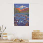 Reisposter Rocky Mountain National Park Poster (Keuken)
