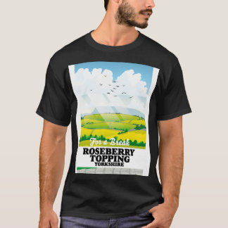 Reisposter Roseberry Topping Yorkshire T-shirt