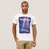 Reisposter Roswell Extraterrestrische Snelweg T-shirt (Voorkant volledig)