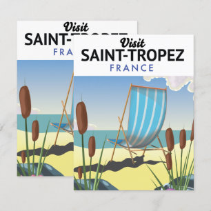 Reisposter Saint-Tropez Frankrijk