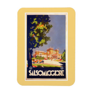  reisposter Salsomaggiore Italiaanse Magneet