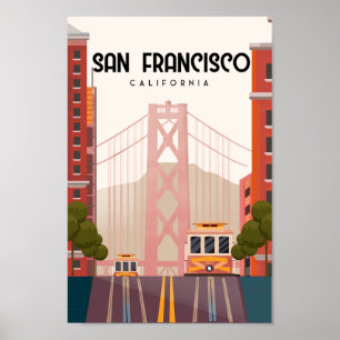 Reisposter San Francisco Poster