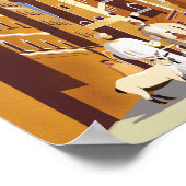 Reisposter Sanaa Jemen Poster (Hoek)