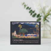 Reisposter - Santa Catalina Island, Californië Briefkaart (Staand voorkant)