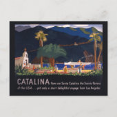 Reisposter - Santa Catalina Island, Californië Briefkaart (Voorkant)