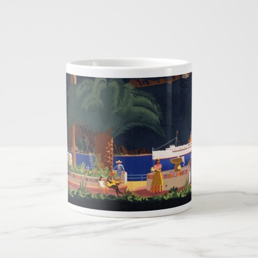 Reisposter - Santa Catalina Island, Californië Grote Koffiekop (Voorkant)