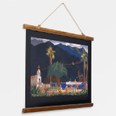 Reisposter - Santa Catalina Island, Californië Hangend Wandkleed (Gebogen)