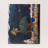 Reisposter - Santa Catalina Island, Californië Legpuzzel (Verticaal)