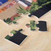 Reisposter - Santa Catalina Island, Californië Legpuzzel (Zijkant)