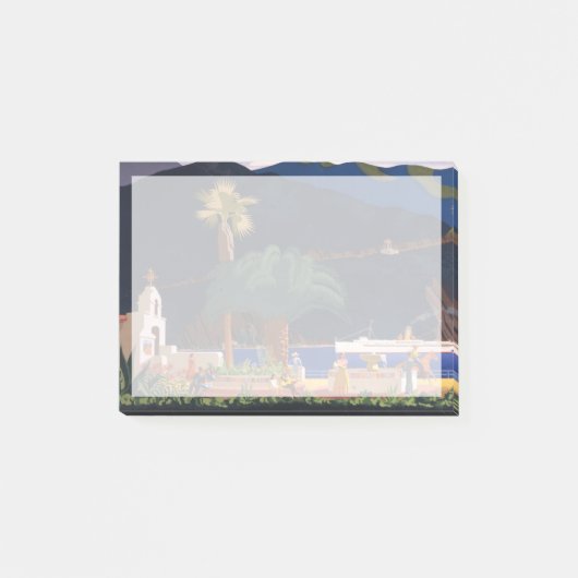 Reisposter - Santa Catalina Island, Californië Post-it® Notes (Voorkant)