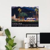 Reisposter - Santa Catalina Island, Californië Poster (Thuiskantoor)