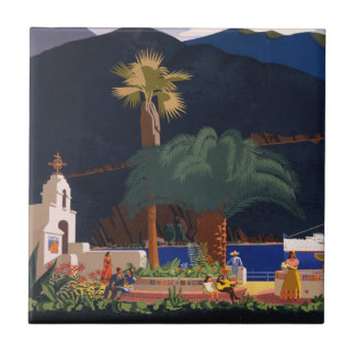 Reisposter - Santa Catalina Island, Californië Tegeltje