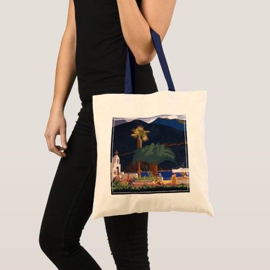 Reisposter - Santa Catalina Island, Californië Tote Bag (Voorkant (product))