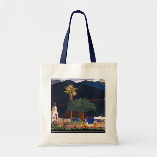 Reisposter - Santa Catalina Island, Californië Tote Bag (Voorkant)