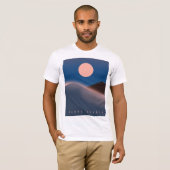Reisposter Saudi-Arabië. T-shirt (Voorkant volledig)